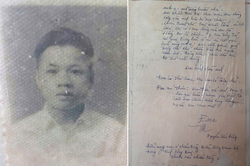 Lá thư của liệt sĩ Nguyễn Đức Tiệp