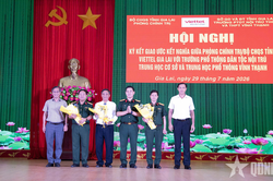 Gia Lai: Ký kết đẩy mạnh giáo dục truyền thống, bồi dưỡng kiến thức quốc phòng, an ninh