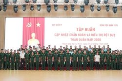 Nâng cao năng lực chẩn đoán, cấp cứu và điều trị đột quỵ cho cán bộ quân y