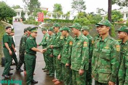 Bộ đội Bi&ecirc;n ph&ograve;ng tỉnh L&acirc;m Đồng tăng cường lực lượng x&acirc;y dựng trường phổ th&ocirc;ng nội tr&uacute; li&ecirc;n cấp tại x&atilde; bi&ecirc;n giới