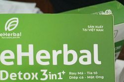 Tiêu hủy gần 76.000 hộp bột rau vi phạm của Công ty CP Sản xuất và Thương mại Eherbal