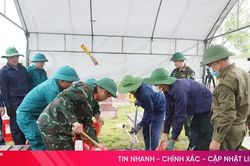 Lấy mẫu ADN 63 phần mộ chưa xác định danh tính tại Nghĩa trang Liệt sĩ Núi Nài