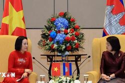 Thúc đẩy giao lưu và chia sẻ kinh nghiệm lập pháp Việt Nam-Campuchia