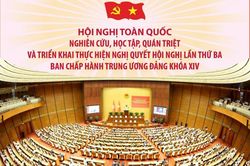Hội nghị toàn quốc quán triệt Nghị quyết Hội nghị Trung ương 3, khóa XIV