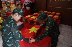 TP Hồ Chí Minh: Quy tập thêm 6 hài cốt liệt sĩ tại Công viên Lê Thị Riêng