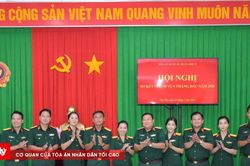 Tòa án Quân sự Quân khu 9 quyết tâm hoàn thành nhiệm vụ