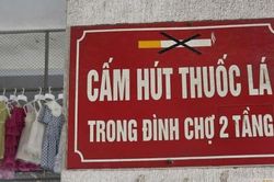 H&agrave; Tĩnh x&acirc;y dựng chợ kh&ocirc;ng kh&oacute;i thuốc