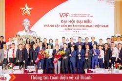 Chính thức thành lập Liên đoàn Pickleball Việt Nam