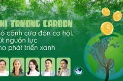 Thị trường carbon: Mở cánh cửa đón cơ hội, hút nguồn lực cho phát triển xanh