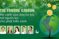 Thị trường carbon: Mở cánh cửa đón cơ hội, hút nguồn lực cho phát triển xanh
