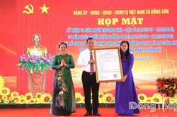 Xã Đồng Sơn: Từ vùng đất cách mạng anh hùng đến xã An toàn khu vươn mình phát triển