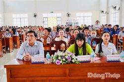 Trên 2.000 vị trí việc làm cần tuyển dụng tại Phiên giao dịch việc làm ở xã Vĩnh Bình