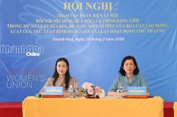 Hội nghị tham vấn phản biện xã hội đối với nội dung sửa đổi Luật Bình đẳng giới