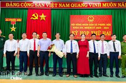 Kỳ họp thứ 2 HĐND x&atilde; Phước Hữu kh&oacute;a XIII