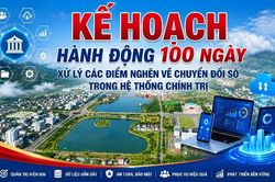 Hành động 100 ngày xử lý các điểm nghẽn về chuyển đổi số trong hệ thống chính trị