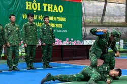 Đồn Biên phòng Si Ma Cai giành giải Nhất toàn đoàn Hội thao võ thuật BĐBP tỉnh Lào Cai năm 2026