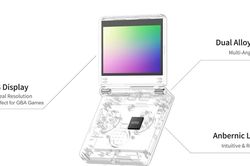 Anbernic RG SP có gì đáng chú ý trong bản máy chơi game gập lấy cảm hứng từ Game Boy Advance SP
