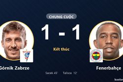G&oacute;rnik Zabrze v&agrave; Fenerbah&ccedil;e bất ph&acirc;n thắng bại tại Arena Zabrze