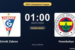 Nhận định Górnik Zabrze vs Fenerbahçe: đội hình dự kiến