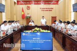 UBND tỉnh làm việc với Tổng Công ty Điện lực miền Bắc về quy hoạch điện, nguồn điện, lưới điện và hạ tầng năng lượng