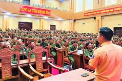 Khánh Hòa: Hơn 500 thành viên lực lượng an ninh cơ sở tập huấn nghiệp vụ bảo đảm ATGT