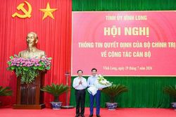 Chủ tịch HĐND Tây Ninh làm Phó bí thư Thường trực Tỉnh ủy Vĩnh Long