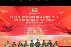 Phát động Hội thi Lực lượng tham gia bảo vệ ANTT ở cơ sở giỏi khu vực phía Nam năm 2026
