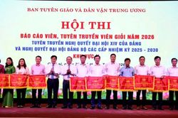 Khai mạc Hội thi báo cáo viên, tuyên truyền viên giỏi khu vực II năm 2026