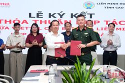 Liên minh Hợp tác xã tỉnh và Viettel Cao Bằng ký kết thỏa thuận hợp tác chuyển đổi số