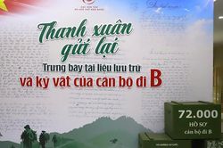 Bên trong nơi lưu giữ 72.000 hồ sơ, kỷ vật cán bộ đi B