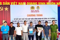 Xây dựng Nghiệp đoàn Làng đá mỹ nghệ Non Nước '3 không' về phòng, chống ma túy