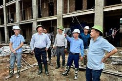 Sở X&acirc;y dựng Điện Bi&ecirc;n cử 7 c&aacute;n bộ, c&ocirc;ng chức đ&ocirc;n đốc, chỉ đạo tiến độ thực hiện c&aacute;c trường nội tr&uacute; li&ecirc;n cấp