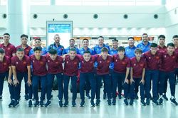 Đội tuyển futsal Việt Nam lên đường dự giải giao hữu tại Thái Lan
