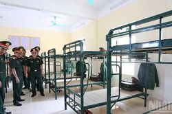 Xây dựng doanh trại chính quy ở vùng biên cương Đông Bắc của Tổ quốc