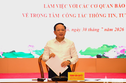 Mỗi t&aacute;c phẩm b&aacute;o ch&iacute; phải hướng đến lợi &iacute;ch của quốc gia, d&acirc;n tộc v&agrave; nh&acirc;n d&acirc;n