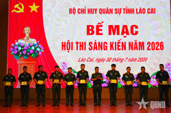 Bộ CHQS tỉnh Lào Cai tổ chức Hội thi sáng kiến năm 2026