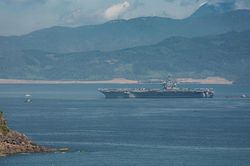 Tàu sân bay Hoa Kỳ USS George Washington thăm TP Đà Nẵng