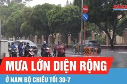 Dự báo Nam bộ tiếp tục có mưa chiều tối 30-7