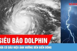 Si&ecirc;u b&atilde;o Dolphin chưa c&oacute; dấu hiệu ảnh hưởng đến Biển Đ&ocirc;ng