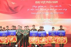 TPHCM đoạt giải A tại Hội thi lực lượng tham gia bảo vệ an ninh, trật tự ở cơ sở