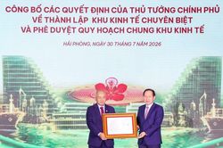 C&ocirc;ng bố c&aacute;c quyết định của Thủ tướng về th&agrave;nh lập c&aacute;c khu thương mại, khu kinh tế tại Hải Ph&ograve;ng
