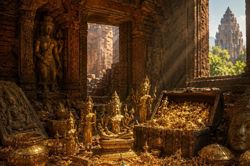 Thực hư những truyền thuyết về kho báu vàng ròng của vương quốc Champa