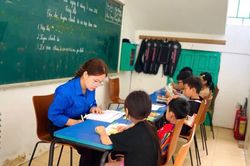 Những giờ học gieo yêu thương của sinh viên sư phạm