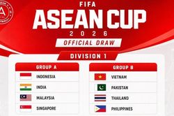 FIFA ASEAN Cup 2026: Đội tuyển Việt Nam v&agrave; Th&aacute;i Lan c&ugrave;ng bảng B