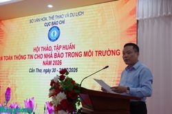 Khai mạc lớp tập huấn an toàn thông tin cho nhà báo trong môi trường số năm 2026