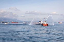 BSR n&acirc;ng cao khả năng ứng ph&oacute; trước c&aacute;c t&igrave;nh huống khẩn cấp tại Cảng Jetty - NMLD Dung Quất