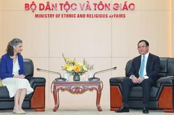 Bộ Dân tộc và Tôn giáo tăng cường hợp tác với UNDP
