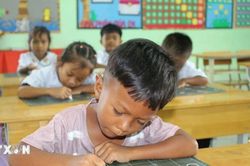 Chuẩn tiếng Việt cho trẻ vùng cao đón năm học mới tại Lâm Đồng