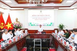 Thường trực Ban Bí thư Trần Cẩm Tú: Sớm hình thành nền tư pháp số hiện đại, đồng bộ