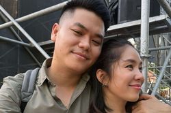 Lê Phương dành lời động viên đặc biệt cho chồng